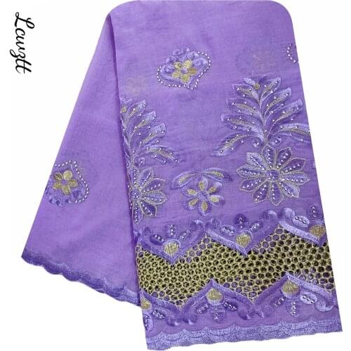 Fashion Hot Sale African Women Scarfs Big Circle Design Big Embrodiery Cotton With Grenadine Big Scarf for Shawls Pashmina