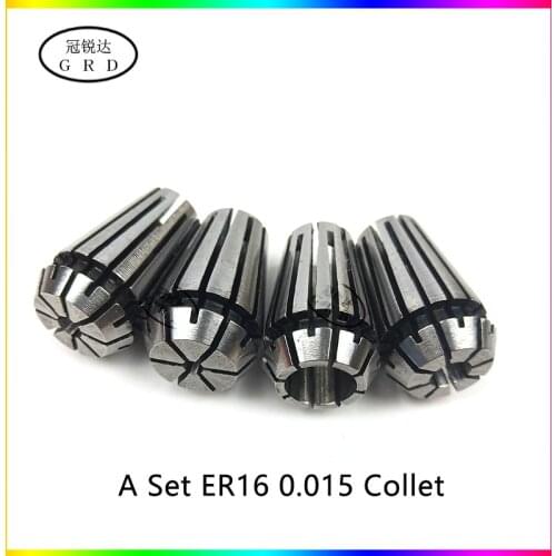 1set precision 0.015 ER16 chuck collet engraving machine spring clamp milling cutter CNC spindle lathe milling collet chuck