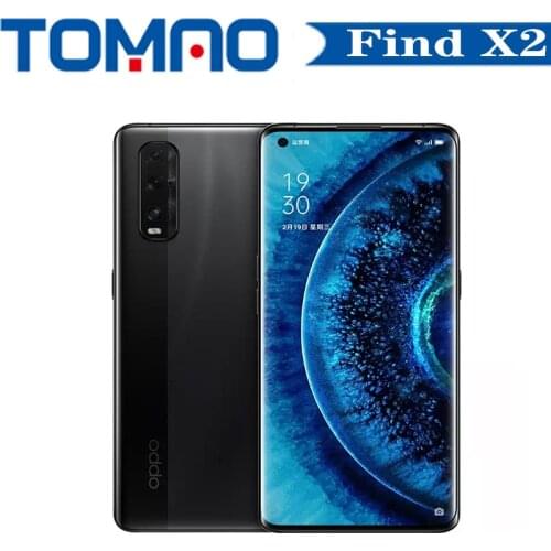 OPPO Find X2 5G Mobile Phone Snapdragon 865 Android 10.0 6.7" 120HZ 3168X1440 8GB RAM 256GB ROM 48.0MP 65W Charger 48MP Camera