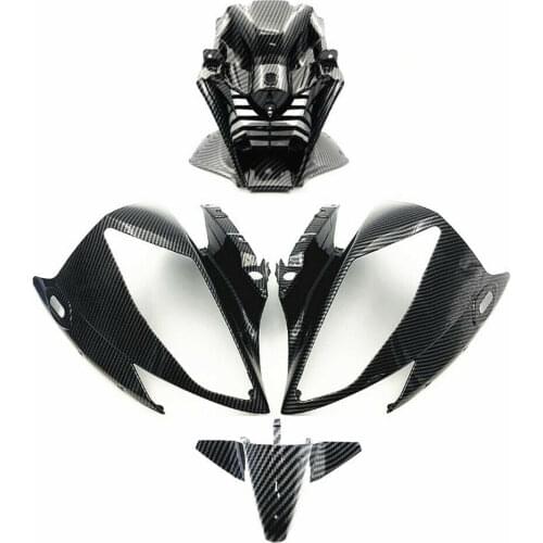 Injection Front Nose Cowl Upper Fairing for 2006-2007 Yamaha YZF R6 Carbon Fiber Color