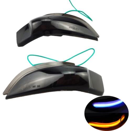 Sequential Dynamic LED Turn Signal Light For Toyota Corolla Camry Prius C Avalon RAV4 Side Mirror Indicator Blinker 2013 2016