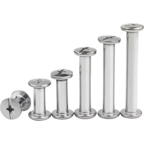 Lash Rivet Mother Screws Pair of Lock 304 Stainless Steel M5