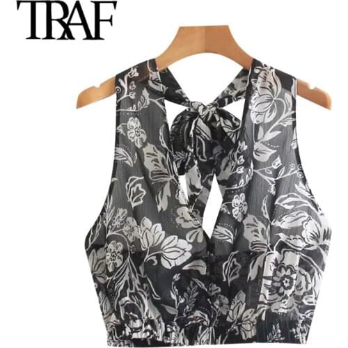 Женские прозрачные рубашки TRAF China At AliExpress