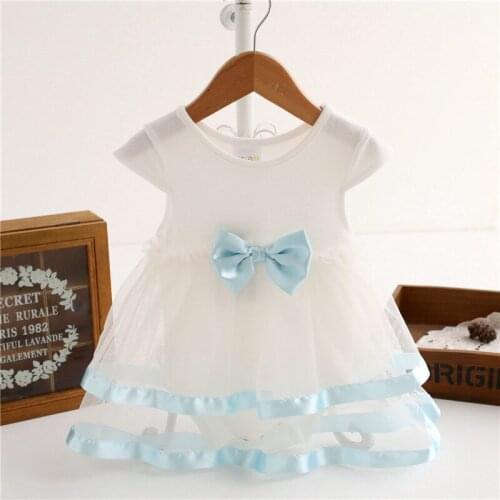 2021 Newborn Dress Big Bow Lace Romper Dress Baby Girls Sister Princess Kids Xmas Party Dresses Cotton Newborn Costume