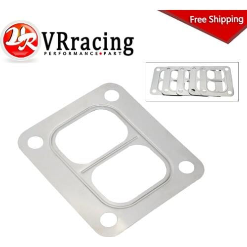 FREE SHIPPING Stainless Steel304 Gasket T4 Turbo Turbine inlet divided gasket For T04 turbo HQ turbo inlet gasket