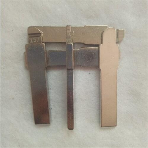 DAKATU NO.157 Universal Remotes Key Flip Blade SIP22 for Fiat Inner milling original Flip Folding Remote key blade 157
