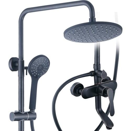 Черные душевые системы DONYUMMYJO China At AliExpress