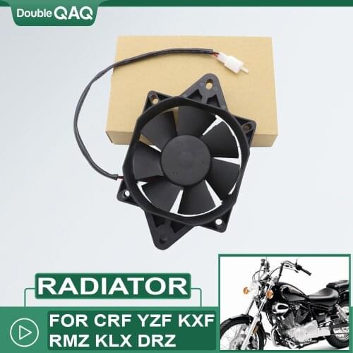 Electric ATV Radiator Cooling Fan Radiator Cooling Fans for CRF YZF KXF RMZ KLX DRZ Quad ATV Go Kart Buggy Motocross