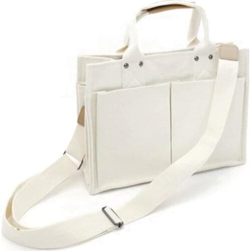 Womens Canvas Shoulder Bags Casual Tote Travel Female Crossbody Bag Luxury Messenger Fashion High Quality Handbag 2021 Summer