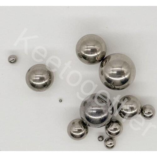 KEETOGETHER Precision Bearing Ball 304 Stainless Steel Smooth Ball Diameter 1-12mm For Bearings/DIY Repair/Outdoor Hunting