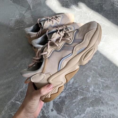 New Korean Fashion Reflective Womens Sneakers Womens Running Shoes