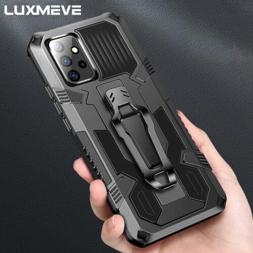 Shockproof Armor Case For Samsung A51 A71 A50 A70 A21s A31 A10 A20 A30 A02 A12 A32 A42 A52 A72 M31 M51 Rugged Hybrid Stand Cover