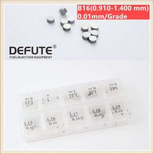 Common Rail Parts Brand 120 Series Fuel Injector Valve Assy Adjustment Washer Shims B16