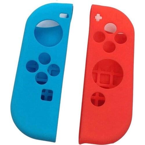 Silicone Rubber Skin Case Cover For Nintendo Switch NX NS Grip For Switch Controller 1PC