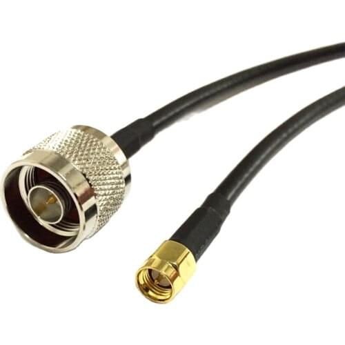 Brand New RF Wifi Antenna Extension Cable SMA Male To N Type Male Pigtail Adapter Wholesale 50CM/100CM