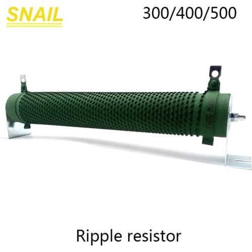 300w 400w 500w RXG20 high power.ripple resistor,waved ribbon power wire wound resistor, brake resistor,load resistor