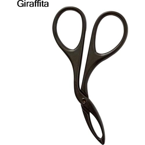 1PC Stainless Steel Eyebrow Removal Tool Make Up Scissors Shaped Eyebrow Clip Tweezers Clamp Clipper Beauty Makeup Tool