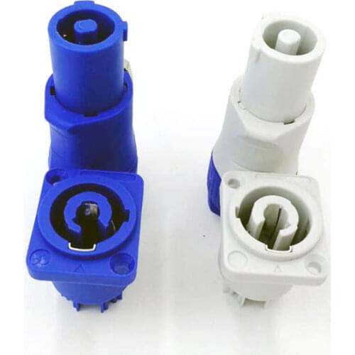 1PC Powercon Connector 3 pins 20A 250V, NAC3FCA NAC3FCB, Power Speaker Cable Connector Male Plug For LED Screen Stage Lighting