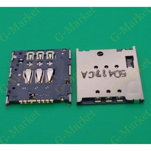 2-100Pcs/lot sim card reader tray Holder sd Slot Socket Connector Module For Sony LT22 LT22i LT30 LT30i LT30p Meizu MX2 MX3 MX4