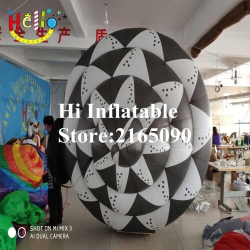 3 m high fashion pattern snail inflatable clothing