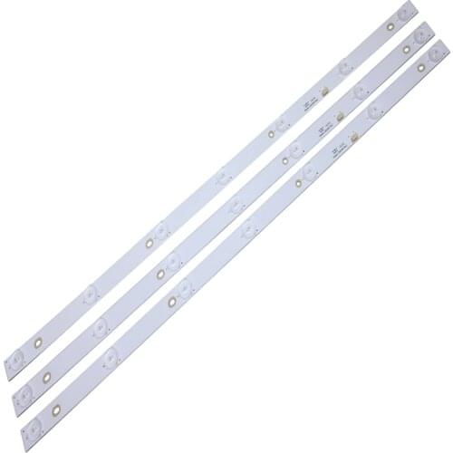 6pcs x 32 inch LED Backlight Strips INSIGNIA ShineON 2D02296 REV.E for TV NS-32D310NA17 60cm