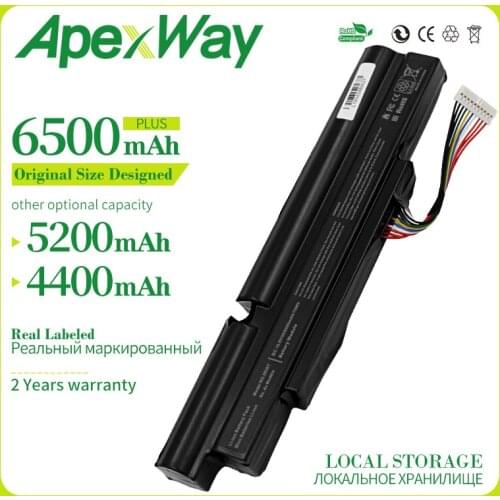 Apexway 6 Cells Laptop Battery For Acer Aspire TimelineX 4830TG 5830T 3830TG 4830T 5830TG 3830T 3INR18/65-2 AS11A3E AS11A5E