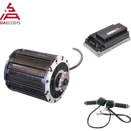 QS Motor 2000W 120 belt design mid drive motor with EM100SP Controller system