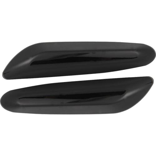 L+R Smoked Lens Marker Lights Simplicity Durable ABS With Light Bulb LED Front Fender Side Blinkers for BMW E82 E88 E46