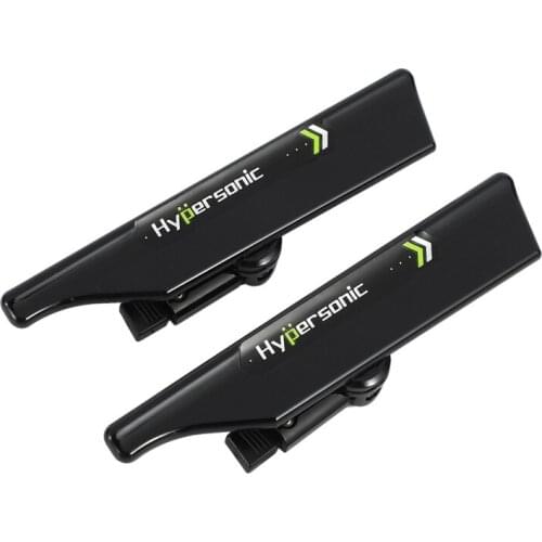 Hypersonic 2 Pcs Black Wiper Stand Windshield Wiper Wing Windshield Wiper Blade Spoiler Mate Wing Auto Car Tool Accessories
