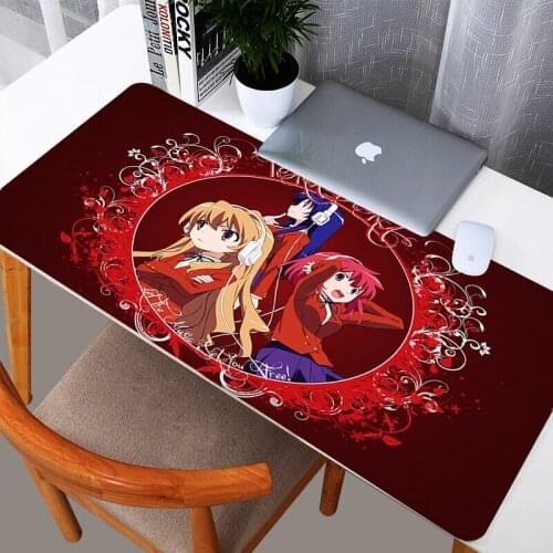 Anime Toradora Gaming Mouse Mat 2021 Hot Sales Large Mousepad Durable Washable Rubber Keyboard Desk Mats MousePad