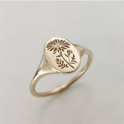 Gold Color Leaves Ring Women Girl Wedding Rings Finger Jewelry Personality Trendy Leaf Design Wedding Rind