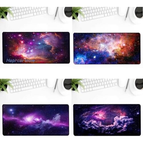 Mousepad XL Space Night Art Custom Mouse Pad Mat Gaming Keyboard Game Customized Personalized Mouse Pad for Office Computer Desk