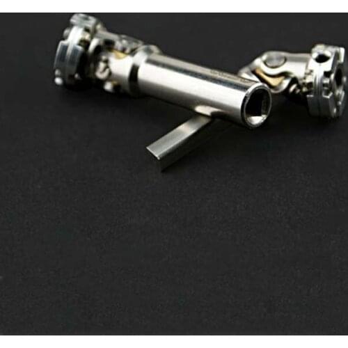 LESU 1/14 Tractor Truck Car DIY TMY Metal 66-86MM CVD Flange Drive Shaft TH14437-SMT3