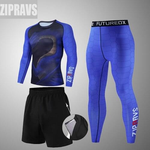 Jiu jitsu Blue Dragon mens t-shirts hosen mma shorts bjj Boxeo kickboxing jerseys rash guard Gym Clothing mma Boxing Fight set