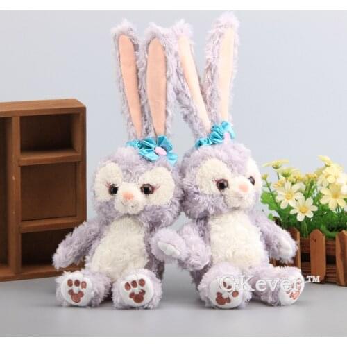 New Arrival Duffy Bear Friend Stella Lou Rabbit Plush Toy Doll 10" 25cm Long Ear Bunny Stuffed Animals Girls Birthday Gift
