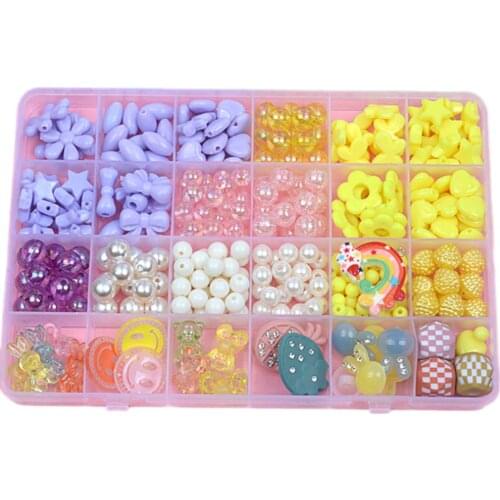 Diy Bead Set Multicolor Czech Glass Seed Spacer Beads Austria Crystal Round Beads For Kids Jewelry DIY Making Accessorie