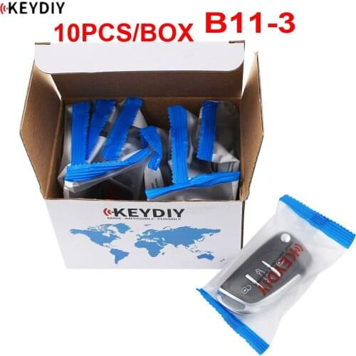 10PCS/box, B11-3 KEYDIY Original Universal B Series Remote Key KD900/ KD900+/URG200/KD-X2 Key Programmer