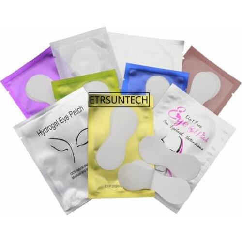 1000pairs Paper Patches for Eyelash Extension Stickers Eye Pads Paper Under Eyes Grafted Lash Stickers Beauty Tool F3258