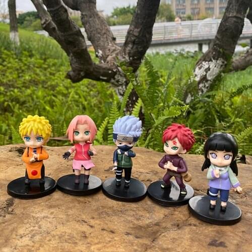 12Pcs Naruto Doll Kawaii Action Figure Anime Figure Anime Childrens Gifts Naruto Sasuke
