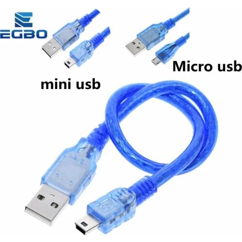 30cm USB Cable for arduino Nano 3.0 USB to mini USB Micro USB CABLE for arduino