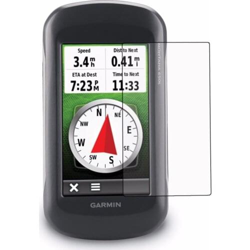 3x Clear LCD Screen Protector Guard Cover Film Skin for Garmin Montana 600 600t 650 650t 680 Touchscreen Handheld GPS