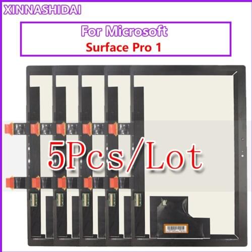 5PCS/LOT LCD Display For Microsoft Surface Pro 1 Touch Screen Digitizer Panel LCD Replacement Parts