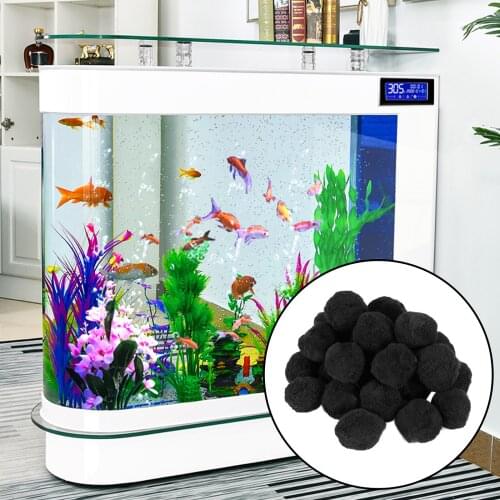 500g/700glot Aquarium Filter Media Bio Balls Portable Wet Dry Cotton For Air Pump Canister Clean Fish Tank Pond Sponge Media