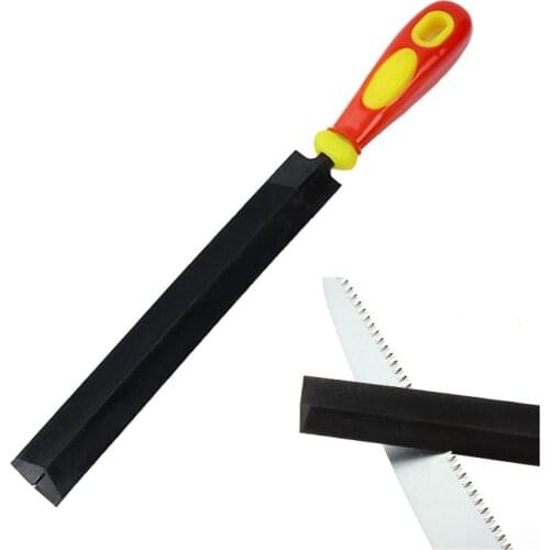 Diamond-Shaped Sickle Sawing Files Fine-tooth Grinding Rasp for Deburring Shaping Grinding Hand Saw Hand Tools new