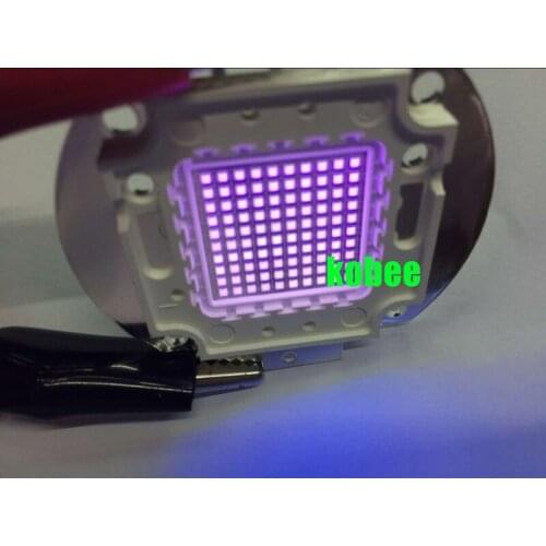 CHTPON 100W 395nm High Power LED Chip UV Purple Light 395nm 100W Ultraviolet 5pcs/lots