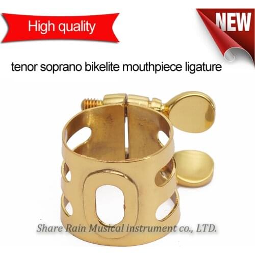 Wood Stone design principle soprano tenor alto Hard rubber bakelite mouthpiece metal ligature