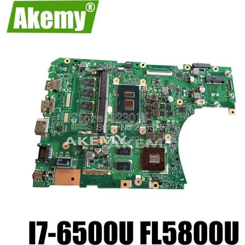 For Asus FL5900U FL5800U Motherboard CPU i7-6500U REV:3.0 GeForce 920M 2GB 100% tested