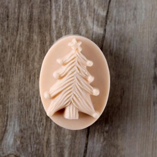 Nicole Soap Mold Handmade Christmas Tree Shaped Silicone Moulds
