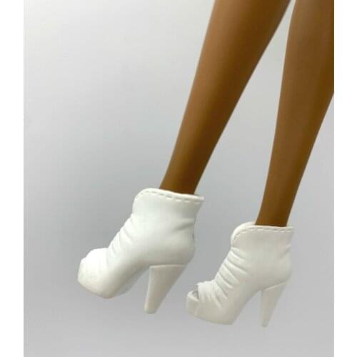 Toy Doll Shoes Mix style High Heels Sandals Boots Colorful Assorted Shoes Accessories For Barbie Doll Baby Xmas DIY Toy Top26