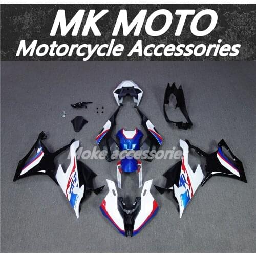 Motorcycle Fairings Kit Fit For S1000rr 2019 2020 2021 Bodywork Set White Blue Black High Quality ABS Injection White Blue